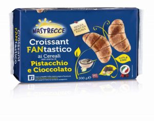Croissant FANtastico Lidl ai cereali con crema al pistacchio e al cioccolato