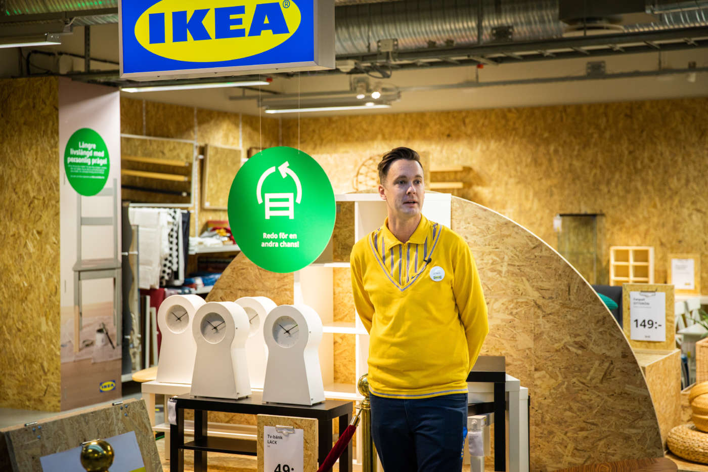 Ikea: entro l'anno il primo store di seconda mano