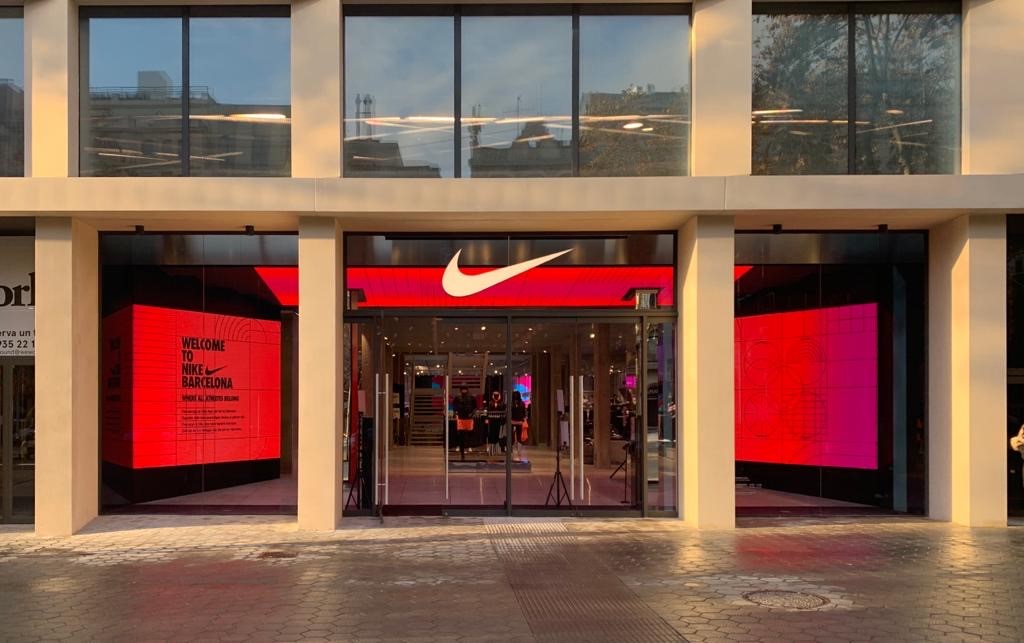 preparar más Cien años Lo store Nike nel cuore di Barcellona