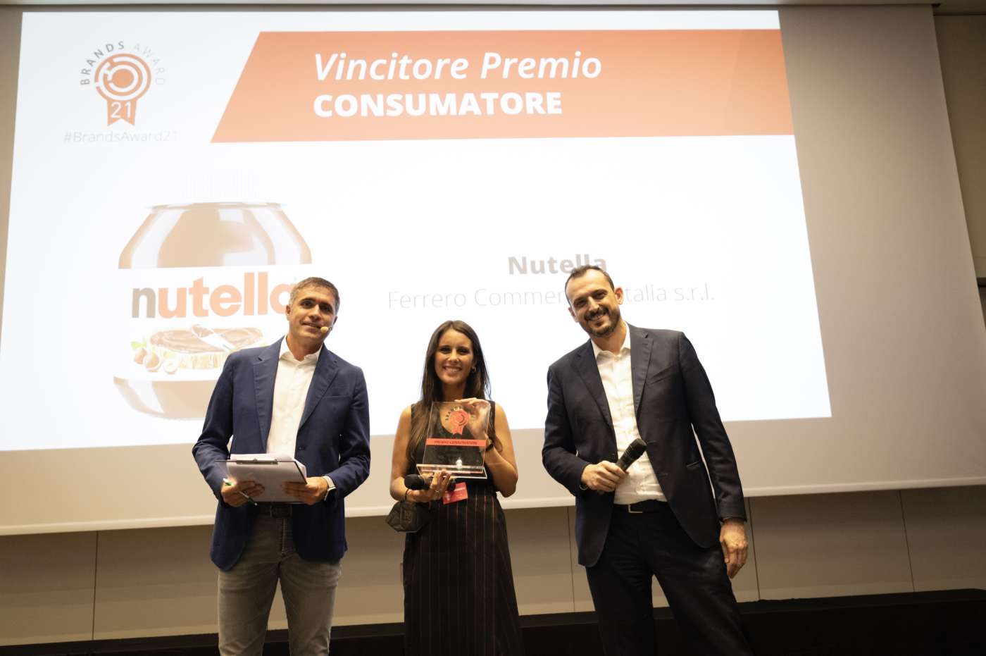 Brands Award Premio Consumatore Nutella